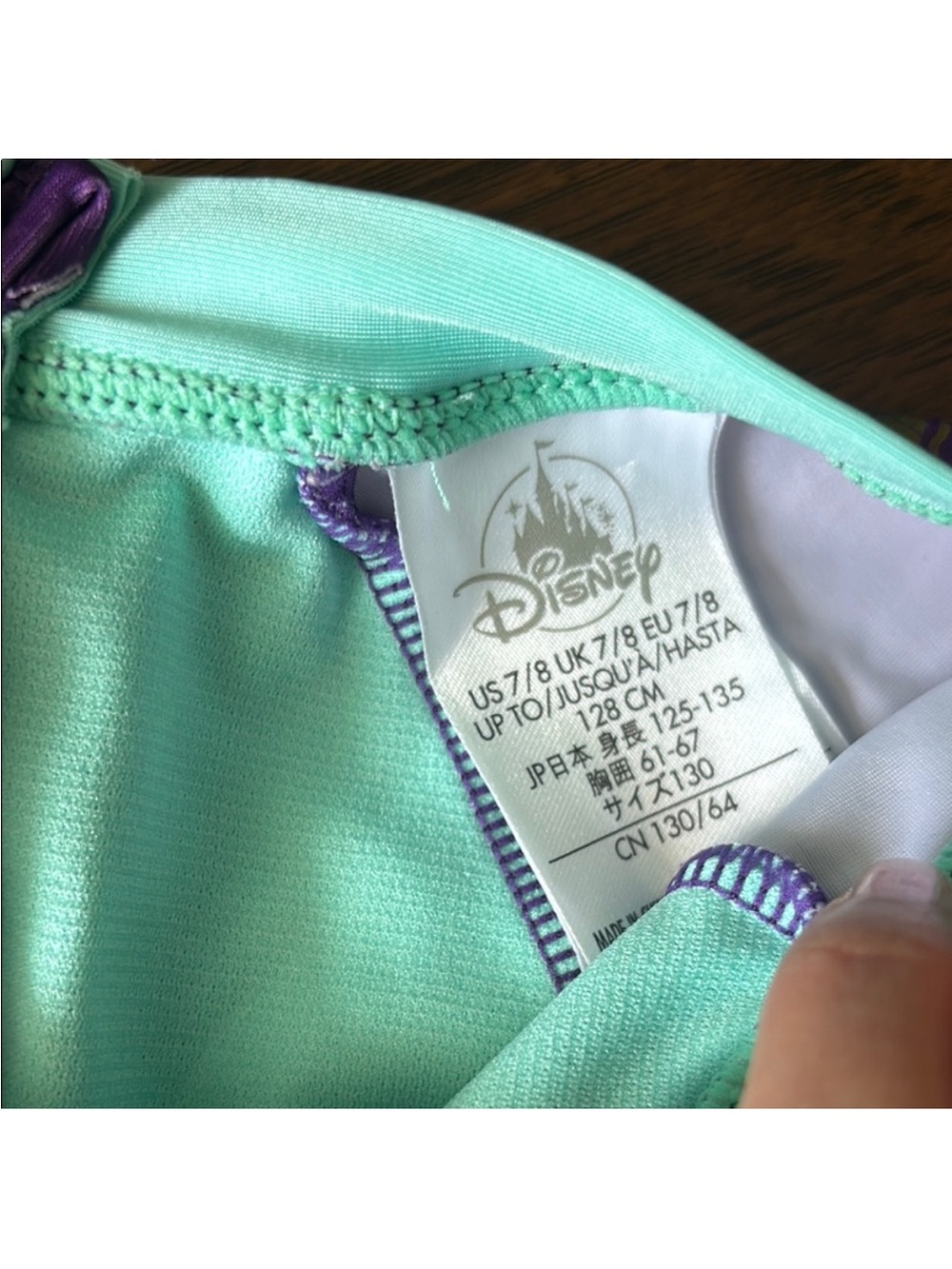 Disney Raya & Sisu Rashguard Swimsuit - Picture 6 of 6